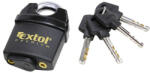 Extol Premium biztonsági lakat, levágás elleni védelemmel, festett, vízálló, 4db kulcs; 60mm (8857760)