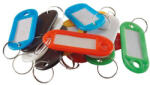 Extol Craft kulcscimke 12db, színes műanyag; címke hellyel (9398)