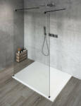 SAPHO Gelco Vario szabadon álló Walk-In zuhanyfal 110x200 átlátszó üveg merevítőkkel, keret nélkül GX1211GX2214 (GX1211GX2214)