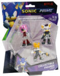 PMI Sonic figura csomag 3 db-os - Amy, Rogue, Tailes (1. széria) (SON2020_2)