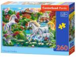 Castorland 260 db-os puzzle - Unicorn Garden (B-27590) (B-27590)
