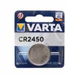 HOME VARTA CR2450 gombelem, lítium, CR2450, 3V, 1 db/csomag (VARTA CR2450) - mentornet