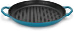 FISSMAN Tigaie grill Fissman, fonta emailata, 30x4 cm, albastru (FI-4044)