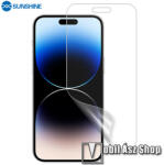 SUNSHINE APPLE iPhone 15 Plus, iPhone 15 Pro Max, SUNSHINE Hydrogel TPU képernyővédő fólia, Ultra Clear, Önregenerá (SUNS255263)