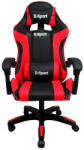 R-Sport Gamer szék, forgószék masszázs funkcióval, fekete-piros (K3-GAMER-CHAIR-BLACK-RED)