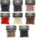 Perle de plastic - 40 g - culori diferite (accesorii creative) (CCH695)