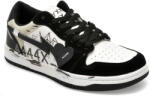 Gryxx Pantofi GRYXX alb-negru, HC83, din piele ecologica 40