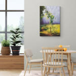 Modern Art Tisztás - modern, absztrakt olajfestmény