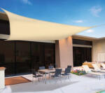  Négyszög napvitorla bézs (3, 6m) - kertedbe - 21 235 Ft