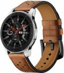  TKG Huawei Watch GT 4 (46 mm) okosóra szíj - TECH-PROTECT Leather barna bőr szíj (22 mm szíj szélesség)