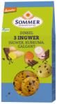 Sommer Biscuiti vegani din spelta cu ghimbir si curcuma, demeter bio 150g