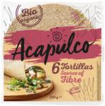 Acapulco Lipii tortilla cu tarate de grau (6 buc) bio 240g