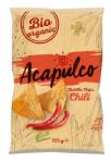 Acapulco Tortilla chips cu chili bio 125g