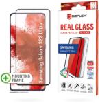 Displex Real Glass Screen Protector Samsung Galaxy S22 Ultra fekete (01583)