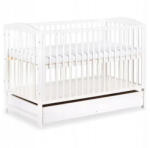 Klups Patut copii Din lemn Cu Sertar KLUPS HENRY Alb (00081954) - babyneeds