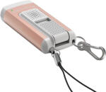 Ledlenser K6RRG-502581 Safety tölthető kulcstartós lámpa/riasztóval Li-ion 400lm rózsa-arany (K6RRG-502581)