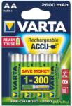 VARTA Ready to Use ceruza akku (AA) 2600mAh 4db (5716101404)