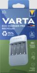 VARTA Eco Charger Pro Recycled 4x AA/AAA NiMH Akkumulátor töltő + 4db elem (4x AA - 2100mAh) (57683 101 121)