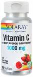 Solaray Sua Secom Vitamin C 1000 mg, pentru cresterea imunitatii, 30 capsule