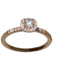 Moon Diamonds Gyémánt Köves 14K Rosé Arany Eljegyzési gyűrű (DR-0003020-1256F)