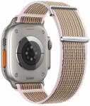  BStrap Velcro Nylon szíj Apple Watch 42/44/45mm, silty sand