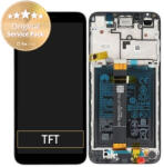 Huawei Y5p - Ecran LCD + Sticlă Tactilă + Ramă + Baterie (Black) - 02353RJP Genuine Service Pack, Black
