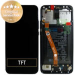 Huawei Mate 20 Lite - Ecran LCD + Sticlă Tactilă + Ramă + Baterie (Black) - 02352DKK, 02352GTW Genuine Service Pack, Black