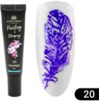 Global Fashion Gel vopsea pentru pictura chinezeasca si stamping 8 ml, Painting Stamping 20