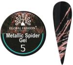 Global Fashion Gel Spider , Global Fashion, Glitter Shiny, 5g, Roz 05