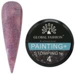 Global Fashion Gel Color, Global Fashion, Painting Stamping, 5 gr, Violet lucios 04