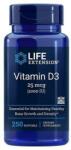 Life Extension Vitamin D3 - Life Extension, 250capsule