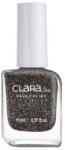 ClaraLine Lac de unghii ClaraLine Glitter 114 negru, 11 ml