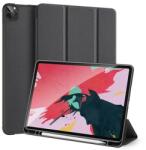 Apple iPad Pro 11 (2020 / 2021 / 2022), mappa tok, Smart Case, érintőceruza tartó, Dux Ducis Domo, fekete