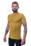 Sensor MERINO AIR rövid ujjú férfi aláöltözet mustársárga XL