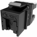  Solarix keystone c6 UTP RJ45 fekete fogókhoz SXKJ-NA-BU SXKJ-6-UTP-BK-NA - 24db multipack
