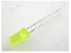 Kingbright Electronic Dioda LED 5mm, galbena, plat, 2.1. . . 2.5V, KINGBRIGHT ELECTRONIC - L-483YDT