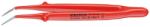 KNIPEX Pensetă de precizie izolată 150 mm cu capetele curbate KNIPEX 08525 (92 37 64)