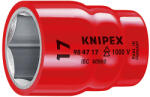 KNIPEX Cap cheie tubulară 17 mm cu pătrat interior 1/2" KNIPEX 08905 (98 47 17) Set capete bit, chei tubulare