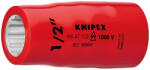 KNIPEX Cap cheie tubulară 3/4" cu pătrat interior 1/2" KNIPEX 08915 (98 47 3/4) Set capete bit, chei tubulare