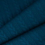 Takoy Kötött anyag / jacquard csavart mintás petrol színű