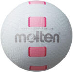 Molten Minge volei Molten S2Y1550-WP, cauciuc soft, alb cu roz (S2Y1550-WP)