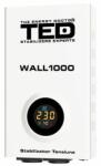 Ted Electric Stabilizator automat de tensiune 1000VA /600W, Sinus pur (TED-AVR1000WA)