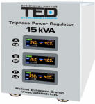 Ted Electric Stabilizator automat de tensiune, trifazat 15KVA/12000W (TED-SVC15000)