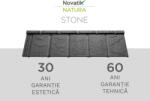 NOVATIK NATURA STONE - Tigla metalica cu roca vulcanica (NNST)