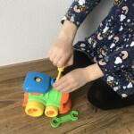 4leaders Set de jucărie cu șuruburi pentru copii - Locomotivă (85956291210285a)