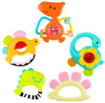 Hola Set 5 jucarii dentitie Hola Toys , Dinozauri (WW5079)