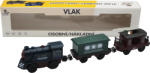 Sparkys Trenuri BABU - Locomotiva de marfa cu abur cu vagoane baterie (SK16SY-30881) Trenulet