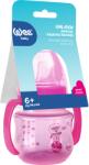 Wee Baby Преходна чаша с дръжки Wee Baby - Galaxy, PP, 125 ml, розова (753)