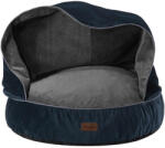 RECOBED RECOBED pufi takaróval Velúr szürke/szürke M Ø70cm