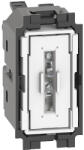 Legrand Intrerupator simplu 1M borne automate Living Now Bticino K4001A (K4001A)
